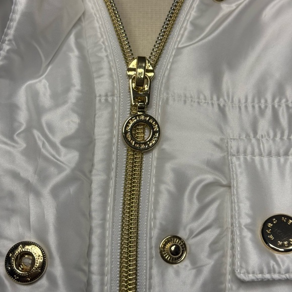 Marc New York Andrew Marc Women's Puffer Jacket Bright White - Size PM MSRP $109 - Picture 7 of 10
